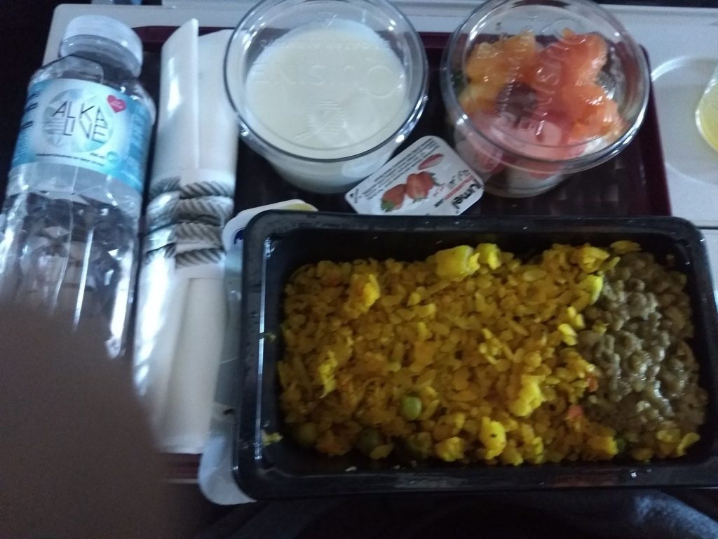 Qatar Asian Vegetarian Meal qatar airways