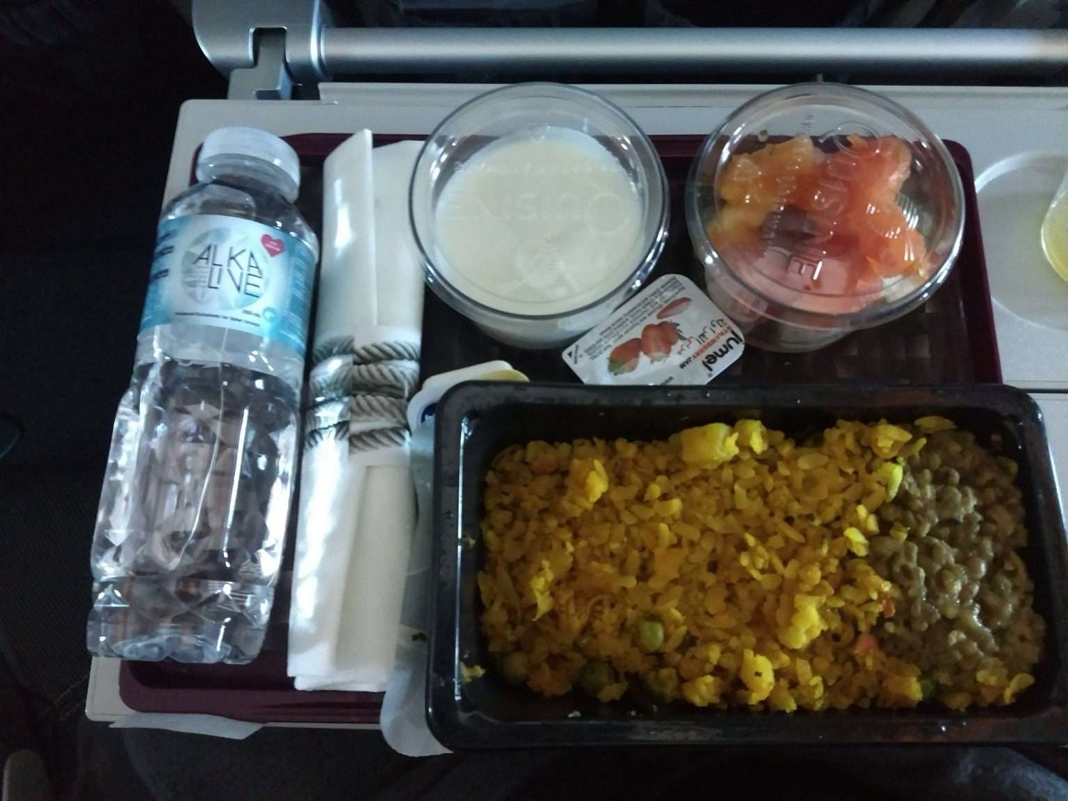 Qatar AIrways Vegetarian Meals