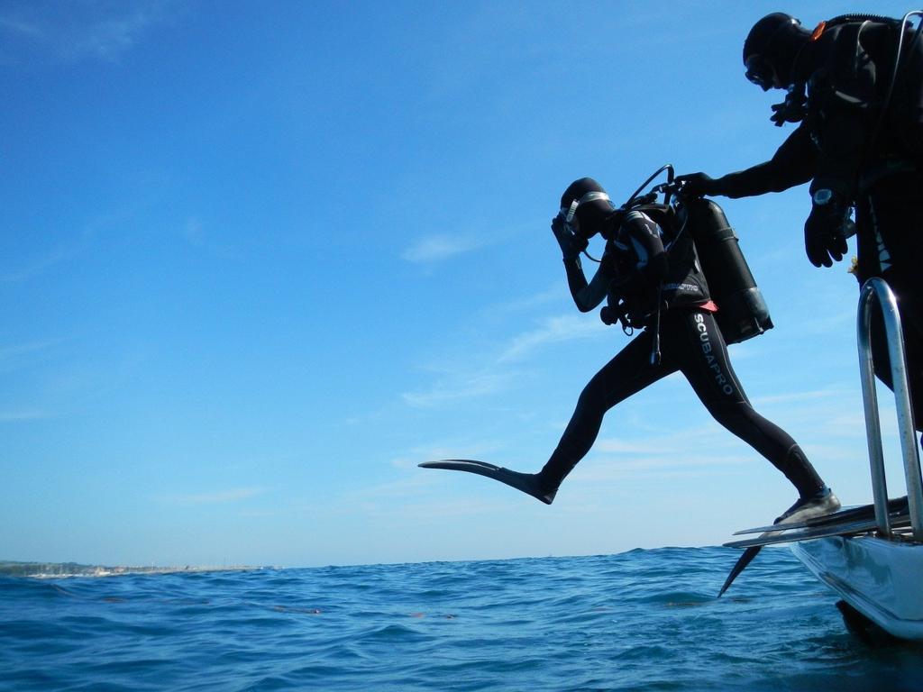 scuba diving in Bali