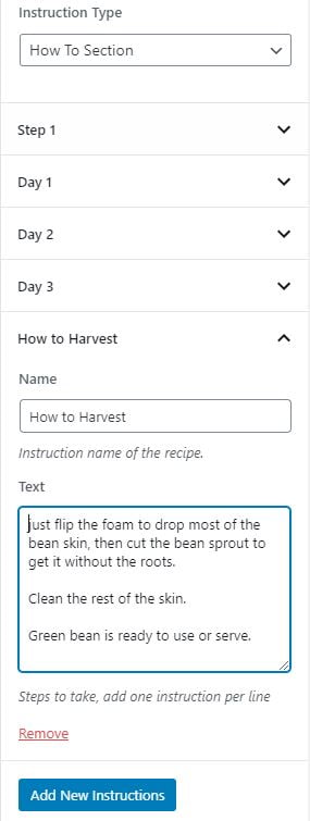 How to Section