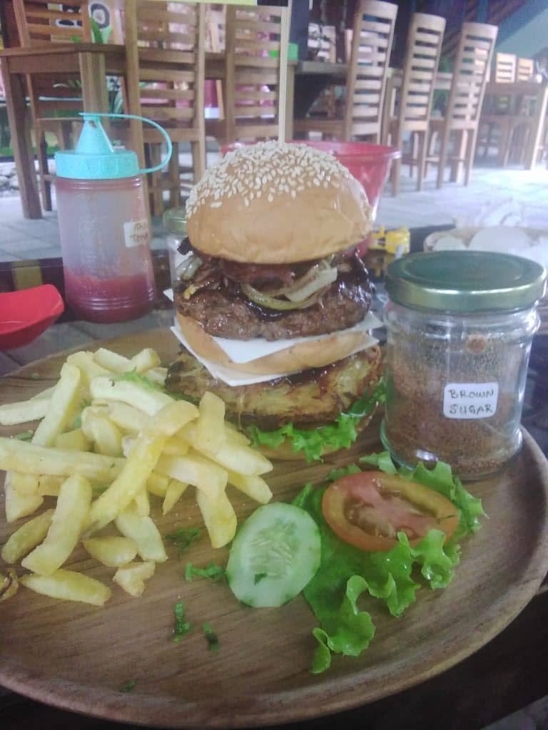 biggest burger in Bali