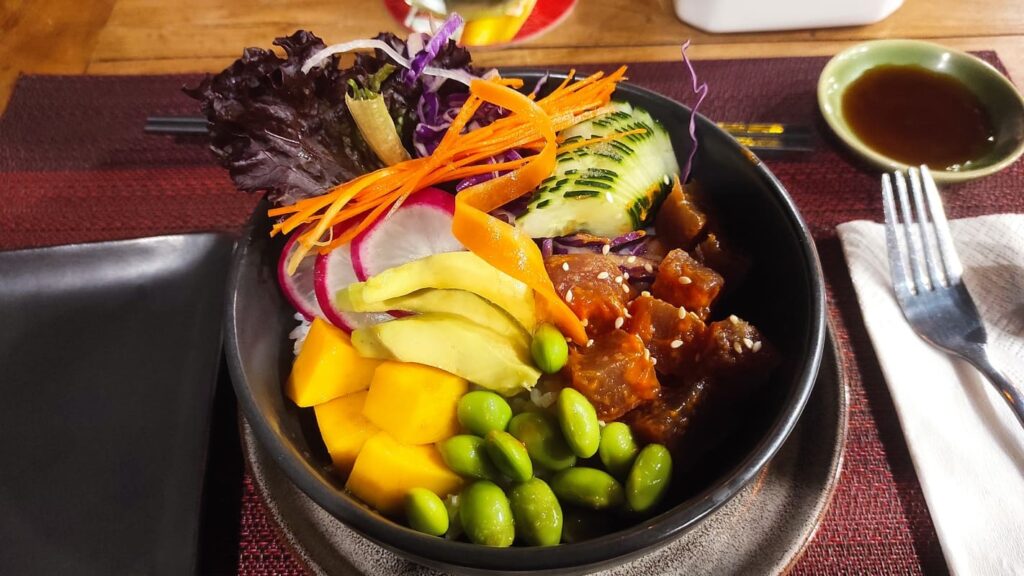 Tuna Donburi from Hiromi Restaurant and Bar in Bali