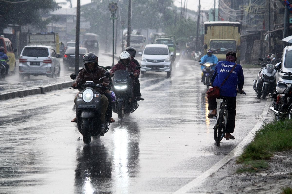 Bali rainy wet season