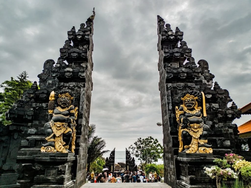 Gate to Tanah Lot