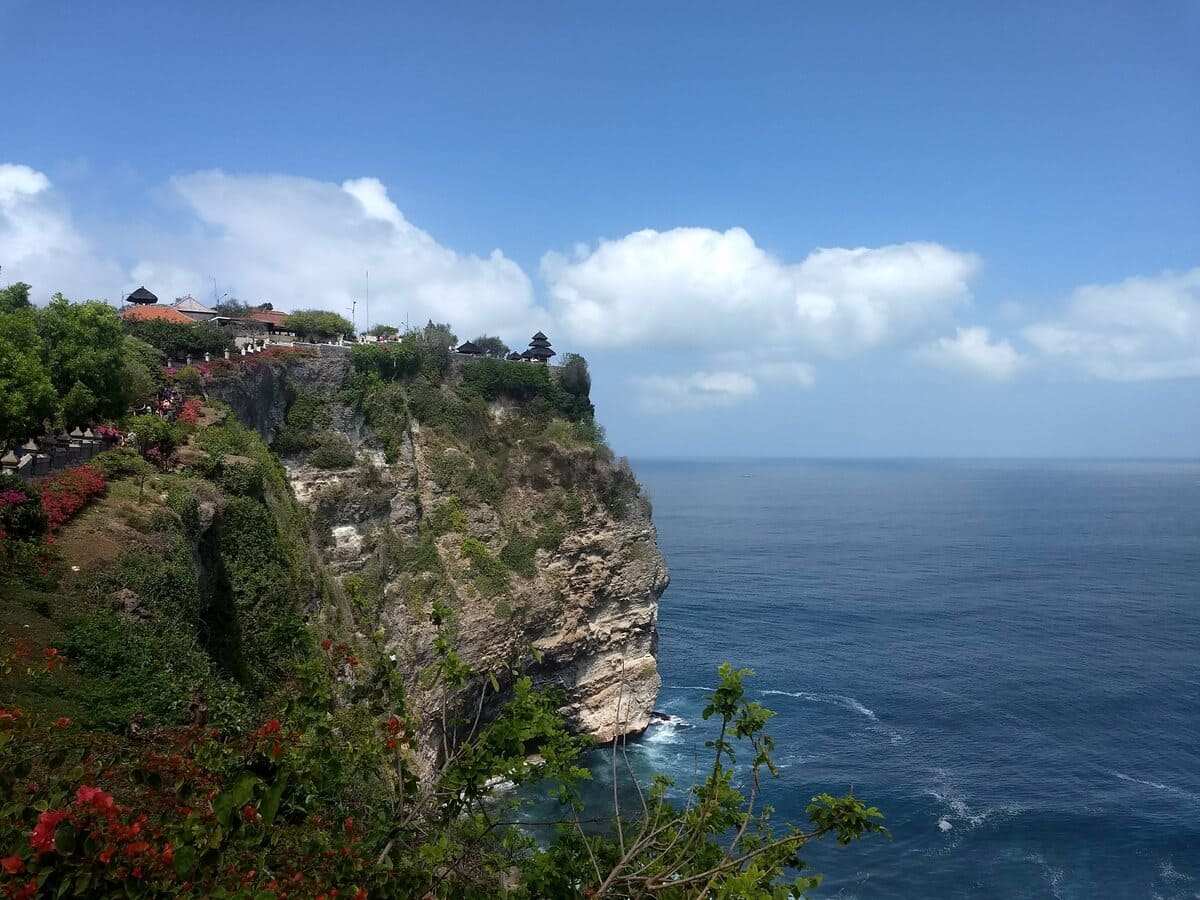 Uluwatu Temple cliff
