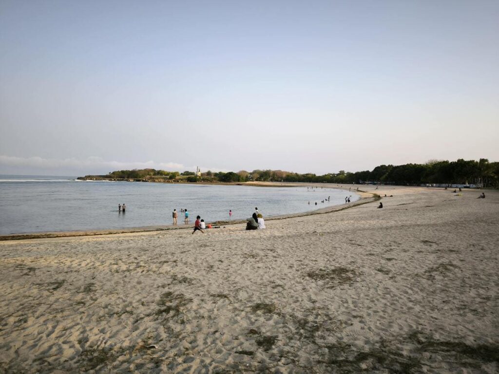 bay of nusa dua beach
